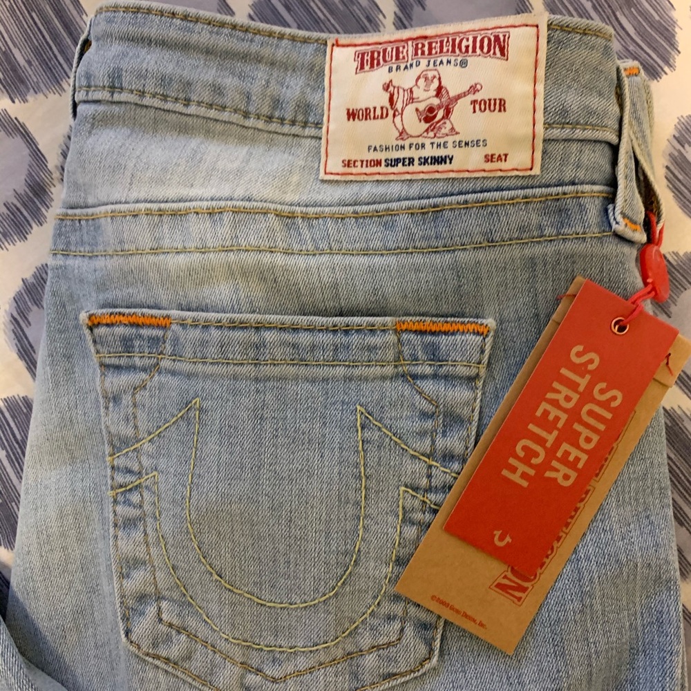 True religion super skinny jeans